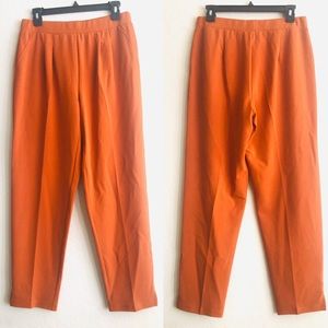 NEW MICHAEL Michael Kors rust orange dress pants size Medium